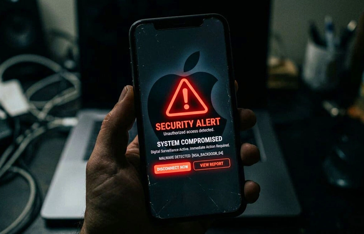 téléphone espionné